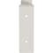 Ekena Millwork Steel Truss Shelf Bracket, White Primer 2"W x 10"D x 7 1/4"H BKTM02X10X07TSPWH - alternate 5